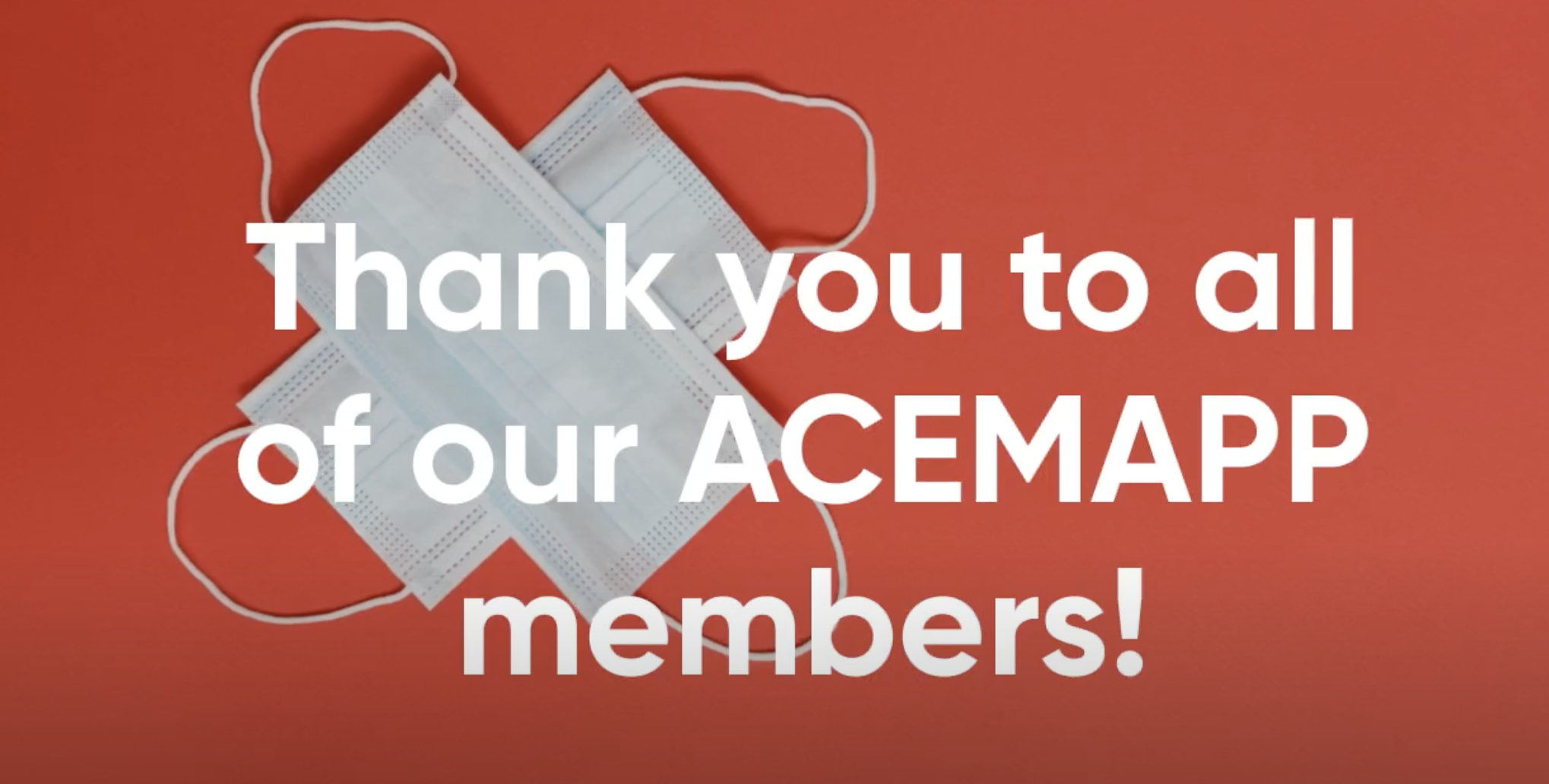 screen shot for Thank You ACEMAPP Members!
